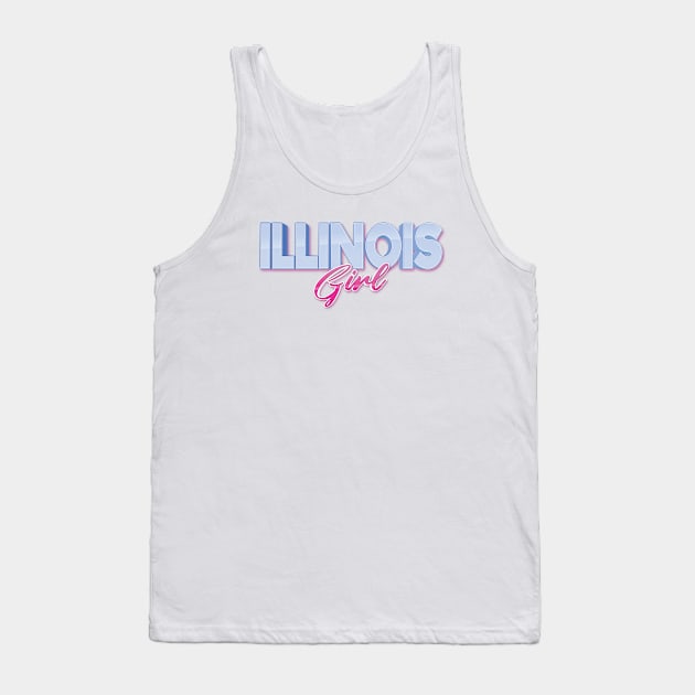 Illinois Girl Tank Top by ProjectX23